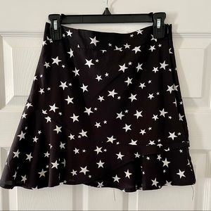 Black Star Mini Skirt